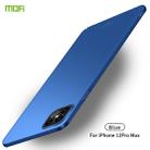 For iPhone 12 Pro Max MOFI Frosted PC Ultra-thin Hard Case(Blue) - 1