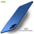 For iPhone 12 / 12 Pro MOFI Frosted PC Ultra-thin Hard Case(Blue) - 1