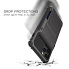 For iPhone 12 Pro Max Scratch-Resistant Shockproof Heavy Duty Rugged Armor Protective Case with Card Solt(Yellow) - 3