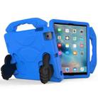 EVA Shockproof Tablet Case with Thumb Bracket For iPad 4 / 3 / 2(Blue) - 1