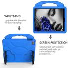 EVA Shockproof Tablet Case with Thumb Bracket For iPad 4 / 3 / 2(Blue) - 6