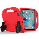 EVA Shockproof Tablet Case with Thumb Bracket For iPad 4 / 3 / 2(Red) - 1