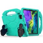 For iPad Pro 11 2020 EVA Shockproof Tablet Case with Thumb Bracket (Glacier Green) - 1