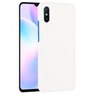 For Xiaomi Redmi 9A Shockproof Crocodile Texture PC + PU Case(White) - 1