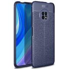 For Huawei Enjoy 20 Pro Litchi Texture TPU Shockproof Case(Navy Blue) - 1