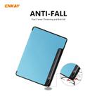 ENKAY ENK-8011 PU Leather + TPU Smart Case with Pen Slot for Samsung Galaxy Tab S8 / Galaxy Tab S7 11.0 T870 / T875(Light Blue) - 2