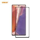 For Samsung Galaxy Note20 ENKAY Full Glue 0.2mm 9H 2.5D Tempered Glass Full Film, Support Fingerprint Unlock - 1