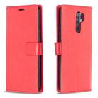 For Xiaomi Redmi 9 Crazy Horse Texture Horizontal Flip Leather Case with Holder & Card Slots & Wallet & Photo Frame(Red) - 1