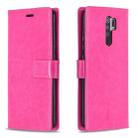 For Xiaomi Redmi 9 Crazy Horse Texture Horizontal Flip Leather Case with Holder & Card Slots & Wallet & Photo Frame(Rose) - 1