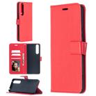 For Sony Xperia 1 II Crazy Horse Texture Horizontal Flip Leather Case with Holder & Card Slots & Wallet & Photo Frame(Red) - 2