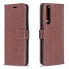 For Sony Xperia 1 II Crazy Horse Texture Horizontal Flip Leather Case with Holder & Card Slots & Wallet & Photo Frame(Brown) - 3