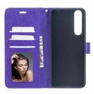 For Sony Xperia 1 II Crazy Horse Texture Horizontal Flip Leather Case with Holder & Card Slots & Wallet & Photo Frame(Purple) - 5