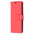 For Sony Xperia 10 II Crazy Horse Texture Horizontal Flip Leather Case with Holder & Card Slots & Wallet & Photo Frame(Red) - 3