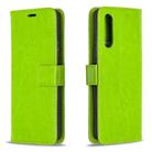 For Sony Xperia 10 II Crazy Horse Texture Horizontal Flip Leather Case with Holder & Card Slots & Wallet & Photo Frame(Green) - 1