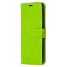 For Sony Xperia 10 II Crazy Horse Texture Horizontal Flip Leather Case with Holder & Card Slots & Wallet & Photo Frame(Green) - 3