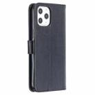 For iPhone 12 Pro Max Crazy Horse Texture Horizontal Flip Leather Case with Holder & Card Slots & Wallet & Photo Frame(Black) - 3