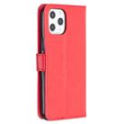 For iPhone 12 Pro Max Crazy Horse Texture Horizontal Flip Leather Case with Holder & Card Slots & Wallet & Photo Frame(Red) - 3