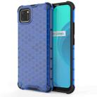 For OPPO Realme C11 Shockproof Honeycomb PC + TPU Case(Blue) - 1