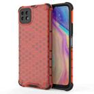 For Huawei Enjoy 20  Shockproof Honeycomb PC + TPU Case(Red) - 1