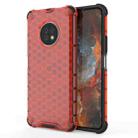 For Huawei Enjoy 20 Pro Shockproof Honeycomb PC + TPU Case(Red) - 1