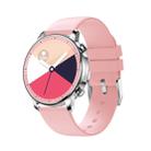 V23 1.28inch IPS Color Screen Smart Watch IP67 Waterproof,Support Heart Rate Monitoring/Blood Pressure Monitoring/Blood Oxygen Monitoring/Sleep Monitoring(Pink) - 1