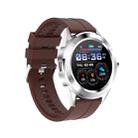 Y10 1.54inch Color Screen Smart Watch IP68 Waterproof,Support Heart Rate Monitoring/Blood Pressure Monitoring/Blood Oxygen Monitoring/Sleep Monitoring(Coffee) - 1