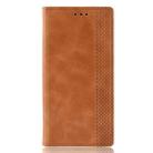 For Asus ROG Phone 3 ZS661KS  Magnetic Buckle Retro Crazy Horse Texture Horizontal Flip Leather Case  , with Holder & Card Slots & Photo Frame(Brown) - 1