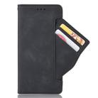 For Asus ROG Phone 3 ZS661KS Wallet Style Skin Feel Calf Pattern Leather Case ，with Separate Card Slot(Black) - 1
