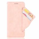 For Asus ROG Phone 3 ZS661KS Wallet Style Skin Feel Calf Pattern Leather Case ，with Separate Card Slot(Pink) - 2