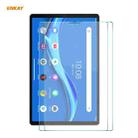 For Lenovo Tab M10 Plus TB-X606F 2 PCS ENKAY Hat-Prince 0.33mm 9H Surface Hardness 2.5D Explosion-proof Tempered Glass Protector Film - 1