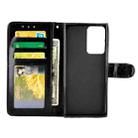 For Samsung Galaxy Note20 Ultra 5G Crazy Horse Texture Leather Horizontal Flip Protective Case with Holder & Card Slots & Wallet & Photo Frame(Black) - 3