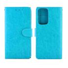 For Samsung Galaxy Note20 Ultra 5G Crazy Horse Texture Leather Horizontal Flip Protective Case with Holder & Card Slots & Wallet & Photo Frame(baby Blue) - 2