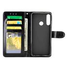 For Huawei Y6p(2020) Crazy Horse Texture Leather Horizontal Flip Protective Case with Holder & Card Slots & Wallet & Photo Frame(Black) - 2