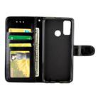 For Huawei P Smart(2020) Crazy Horse Texture Leather Horizontal Flip Protective Case with Holder & Card Slots & Wallet & Photo Frame(Black) - 3