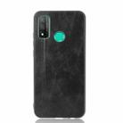 For Huawei P smart 2020/Nova Lite 3+ Shockproof Sewing Cow Pattern Skin PC + PU + TPU Case(black) - 2