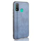 For Huawei P smart 2020/Nova Lite 3+ Shockproof Sewing Cow Pattern Skin PC + PU + TPU Case(Blue) - 3