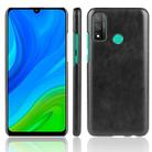 For Huawei P Smart 2020/Nova Lite 3+ Shockproof Litchi Texture PC + PU Case(Black) - 1