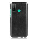 For Huawei P Smart 2020/Nova Lite 3+ Shockproof Litchi Texture PC + PU Case(Black) - 2