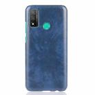 For Huawei P Smart 2020/Nova Lite 3+ Shockproof Litchi Texture PC + PU Case(Blue) - 2