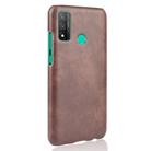 For Huawei P Smart 2020/Nova Lite 3+ Shockproof Litchi Texture PC + PU Case(Brown) - 3