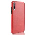 For Huawei P Smart S Shockproof Litchi Texture PC + PU Case(Red) - 3
