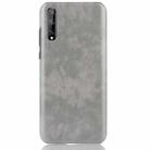 For Huawei P Smart S Shockproof Litchi Texture PC + PU Case(Gray) - 2