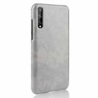 For Huawei P Smart S Shockproof Litchi Texture PC + PU Case(Gray) - 3