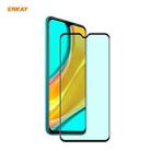 For Xiaomi Redmi Note 8 Pro ENKAY Hat-Prince 0.26mm 9H 6D Curved Full Screen Eye Protection Green Film Tempered Glass Protector - 1