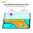 For Xiaomi Redmi Note 8 Pro ENKAY Hat-Prince 0.26mm 9H 6D Curved Full Screen Eye Protection Green Film Tempered Glass Protector - 5