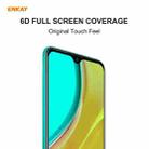 For Xiaomi Redmi Note 8 Pro ENKAY Hat-Prince 0.26mm 9H 6D Curved Full Screen Eye Protection Green Film Tempered Glass Protector - 7