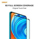For Redmi Note 9S/Note 9 Pro (Max) ENKAY Hat-Prince 0.26mm 9H 6D Curved Full Screen Eye Protection Green Film Tempered Glass Protector - 6