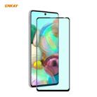 For Samsung Galaxy A71 ENKAY Hat-Prince 0.26mm 9H 6D Curved Full Screen Eye Protection Green Film Tempered Glass Protector - 1