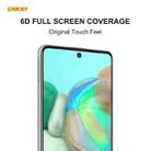 For Samsung Galaxy A71 ENKAY Hat-Prince 0.26mm 9H 6D Curved Full Screen Eye Protection Green Film Tempered Glass Protector - 6