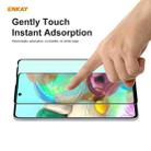 For Samsung Galaxy A71 ENKAY Hat-Prince 0.26mm 9H 6D Curved Full Screen Eye Protection Green Film Tempered Glass Protector - 8